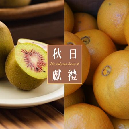限量品嘗大自然的秋日獻禮❤｛神力紅心奇異果｝｛私藏台東肚臍橙｝